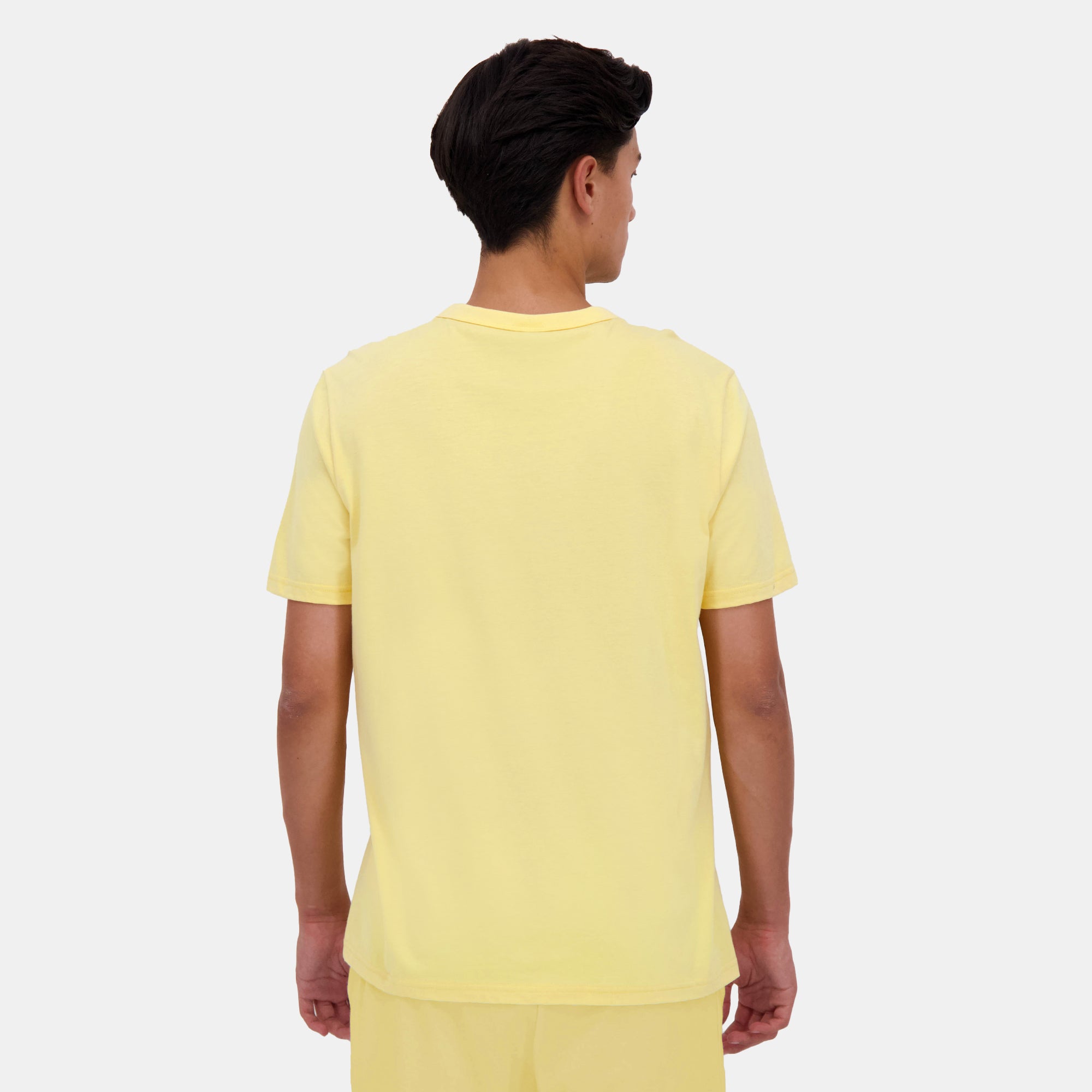 2510629-MONOCHROME Tee SS N°3 M jaune 83 | T-shirt Homme