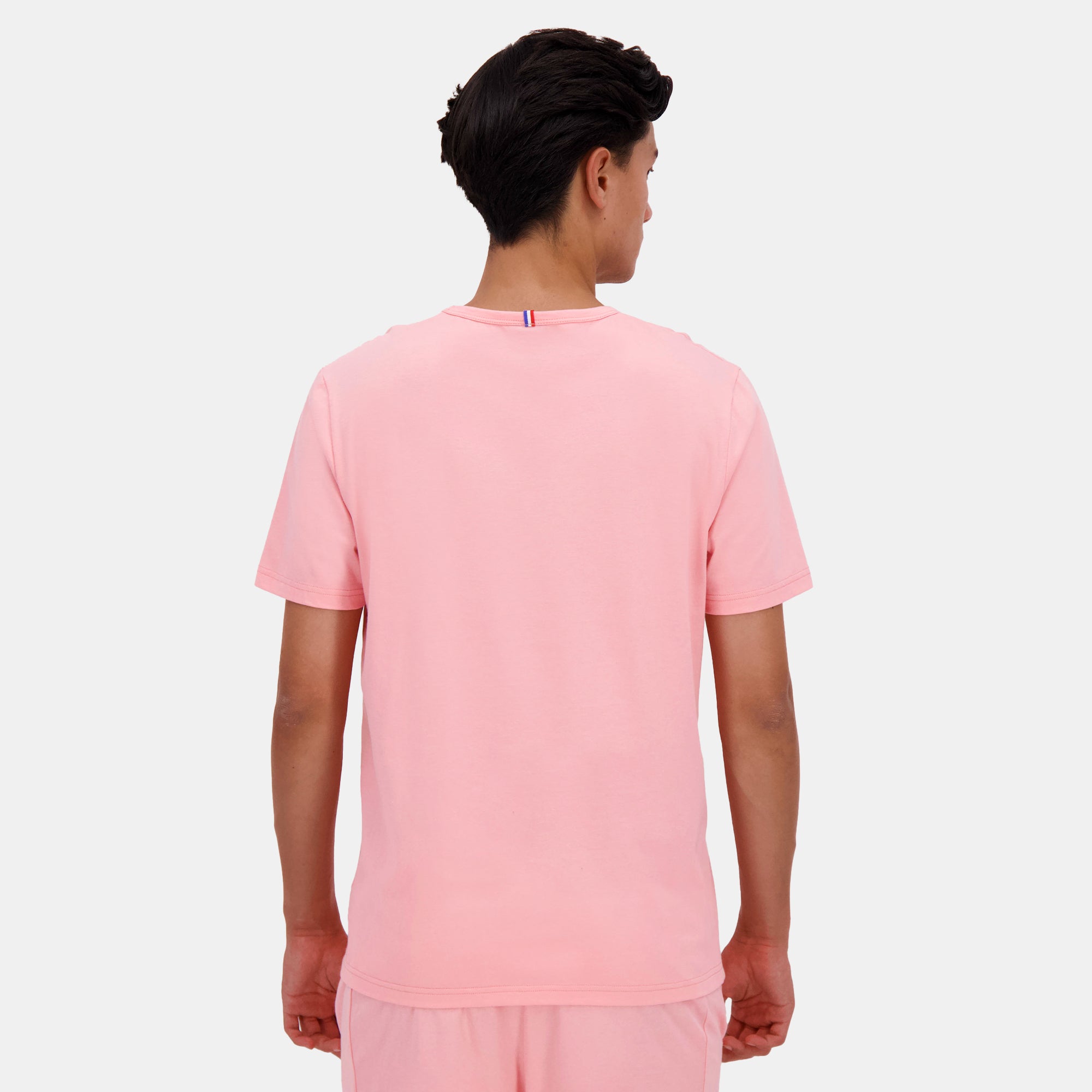 2510630-MONOCHROME Tee SS N°3 M pink icing | T-shirt Homme