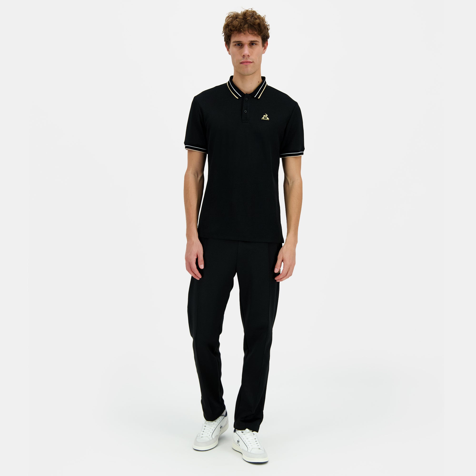 2510826-COQ D OR ATHLE Polo N°1 M black | Polo Homme